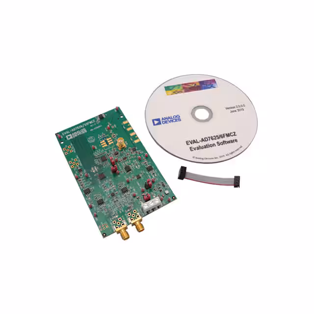 EVAL-AD7626FMCZ Analog Devices Inc.  Cartes d'évaluation - Convertisseurs analogique-numérique (CAN)